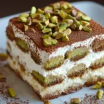 Pistachio Tiramisu Dessert in a Glass