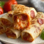 Delicious Pizza Burritos Ready to Savor