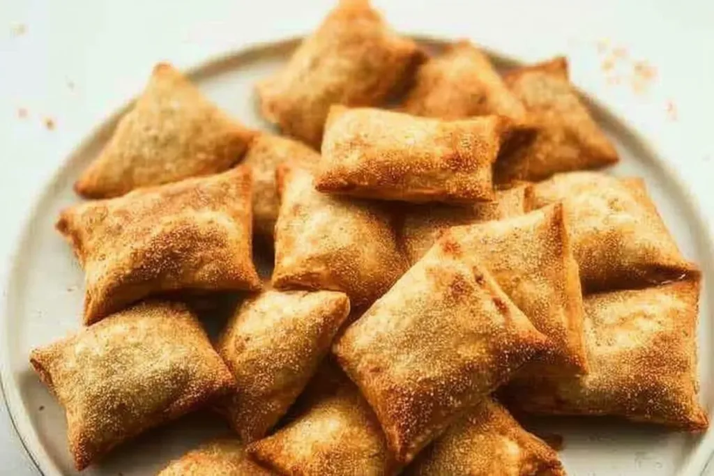 Air Fryer Pizza Rolls Ready to Serve