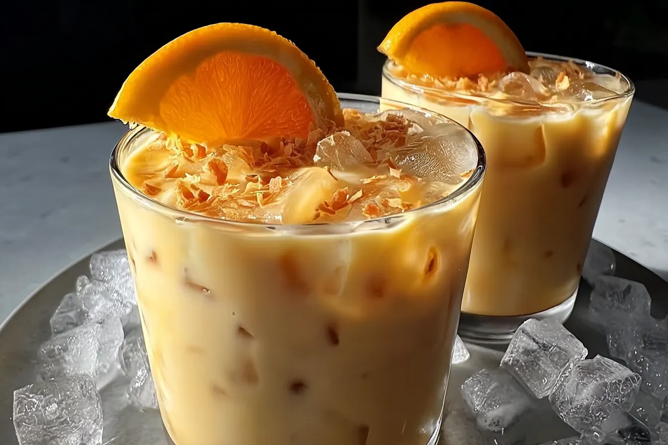 Refreshing Coconut Orange Glow – Easy Creamy Citrus Dessert Recipe