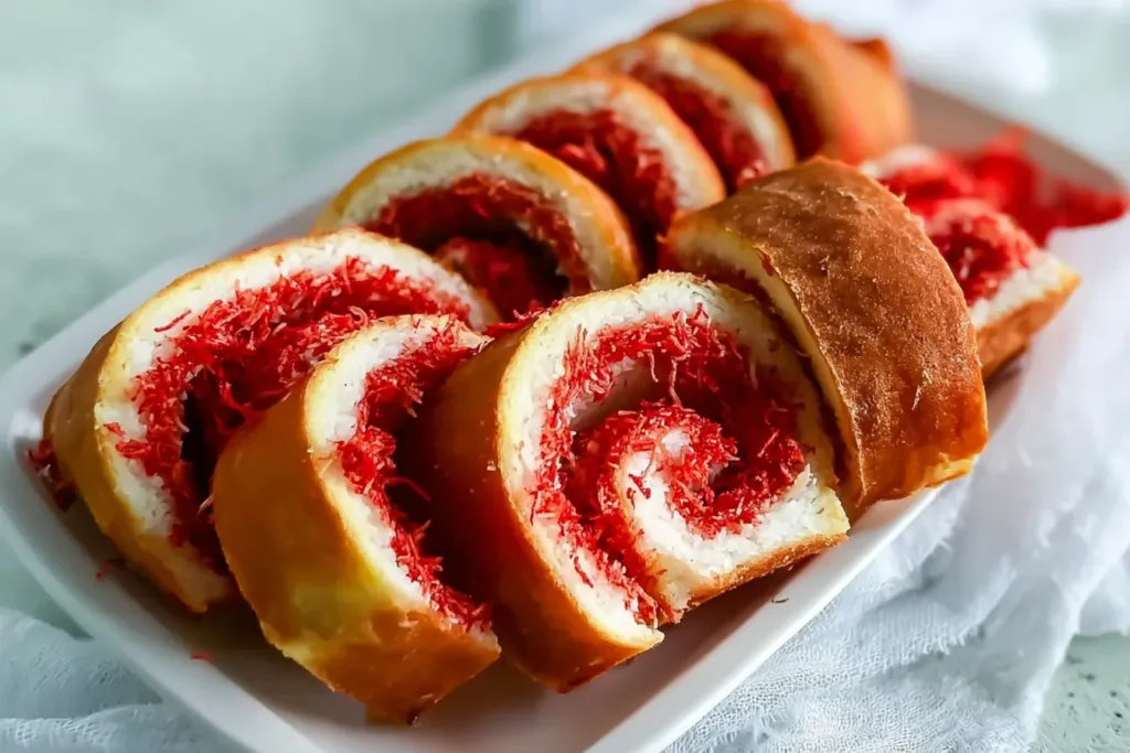 Delicious Salara (Guyanese Coconut Roll) Freshly Baked