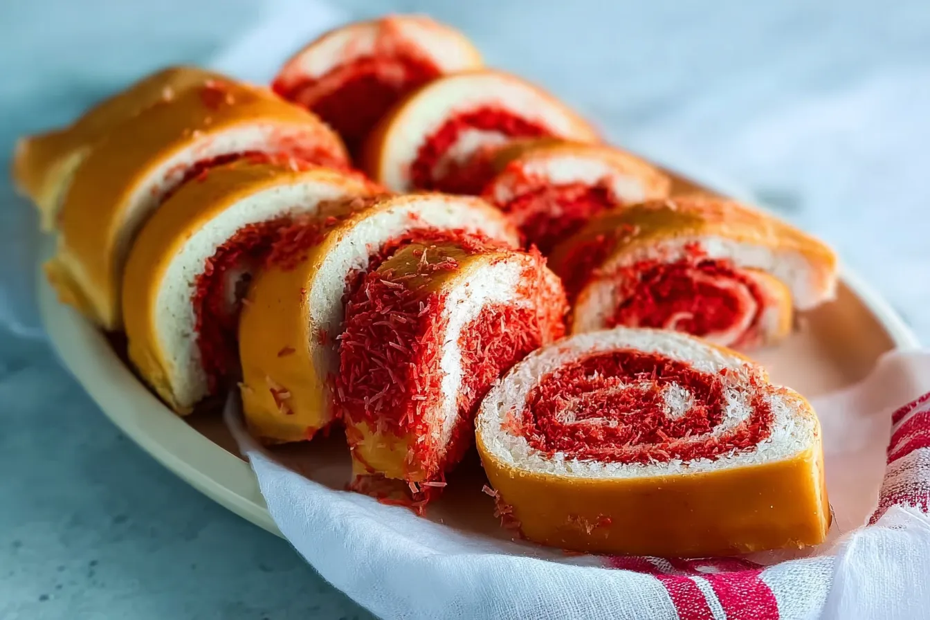 Salara (Guyanese Coconut Roll)