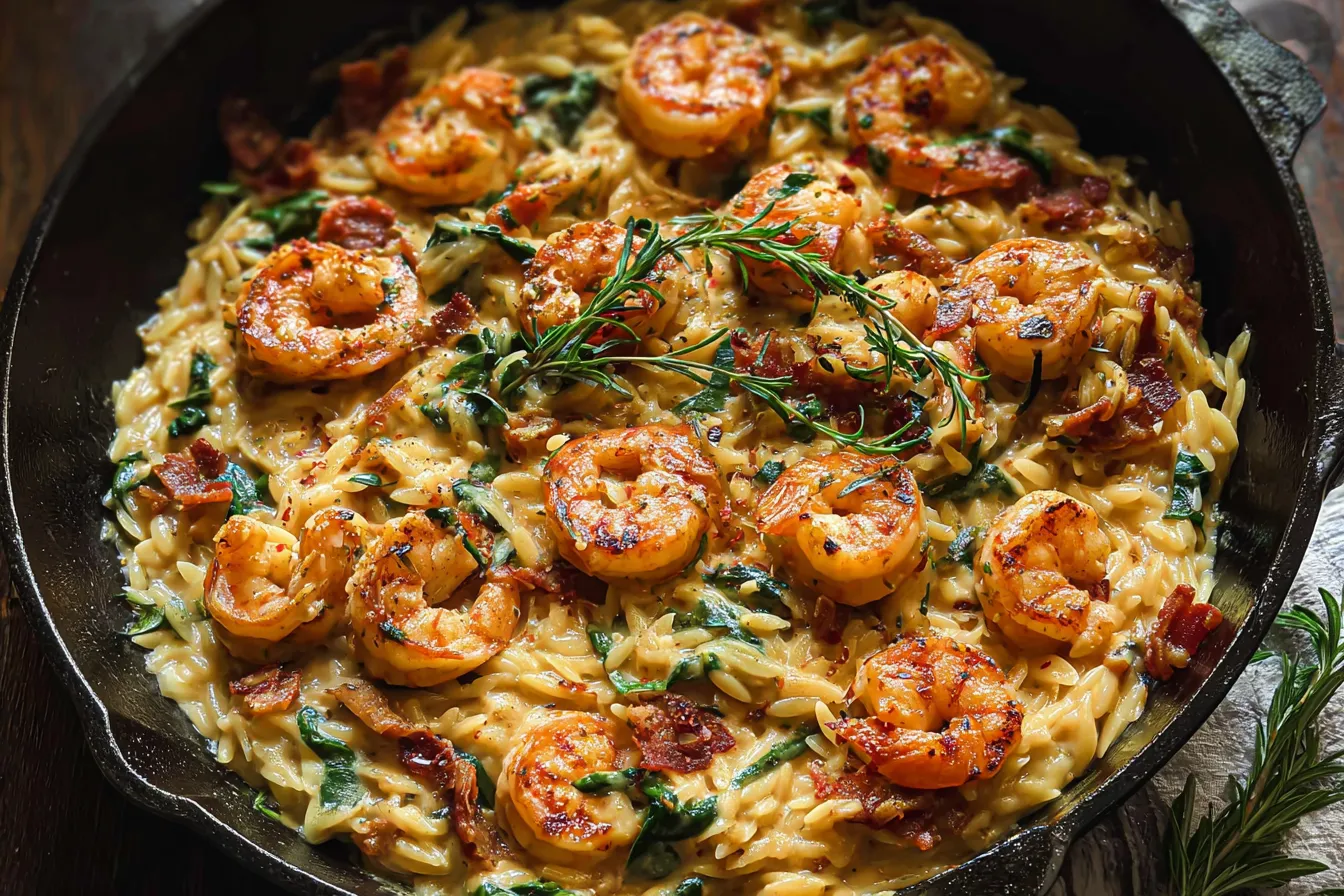 Shrimp Orzo (30-Minute, One-Pan Meal)
