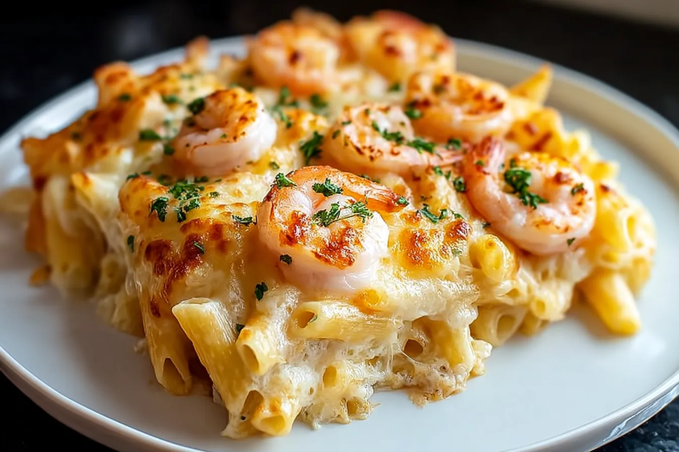 Shrimp Scampi Pasta Bake – An Organized Chaos