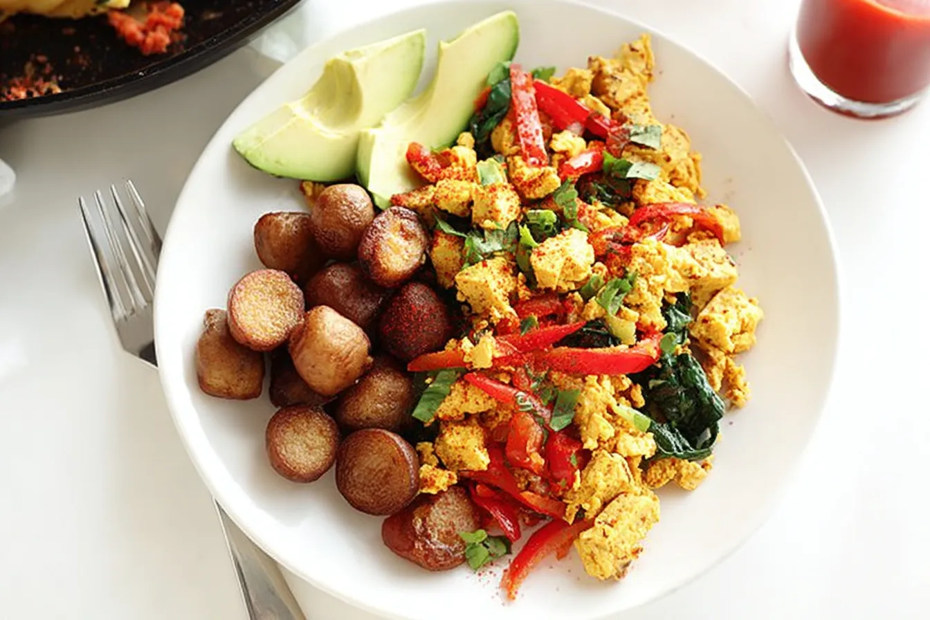 Southwest Tofu Scramble
