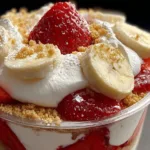 Strawberry Banana Pudding Dream - Irresistible No-Bake Treat