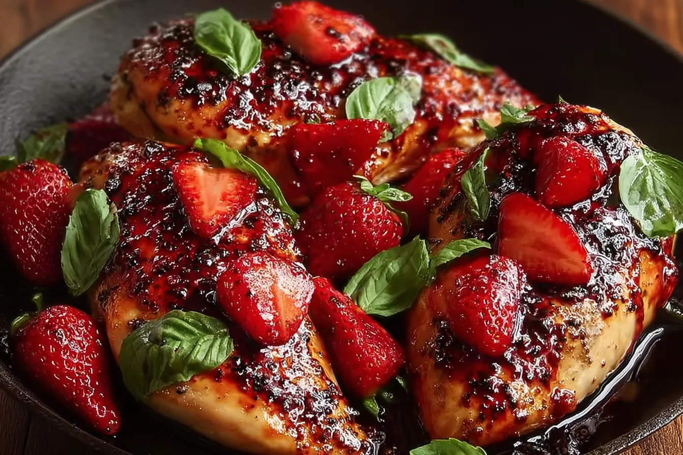 Strawberry Chicken Glaze 