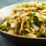 Super Easy Cabbage Stir Fry in a Pan