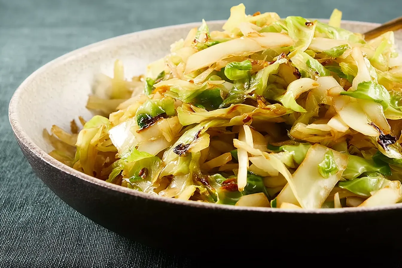 Super Easy Cabbage Stir Fry
