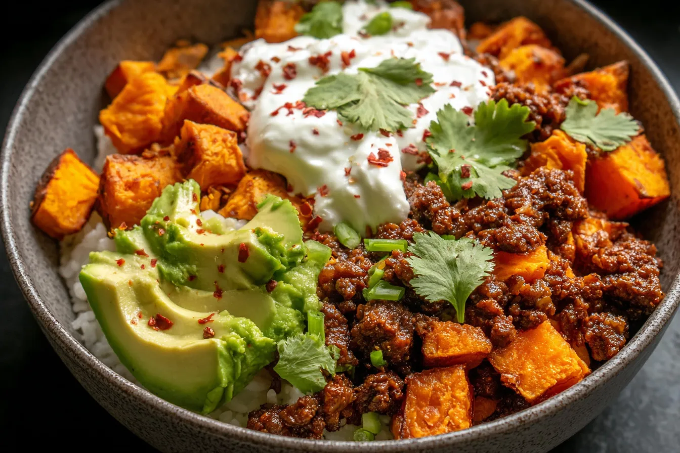 Sweet Potato Taco Bowl