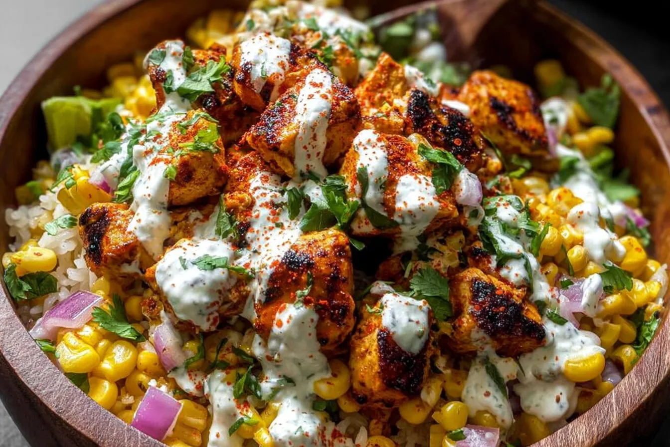 Tasty Street Corn Chicken Bowl