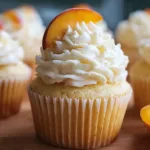 Honey Peach Cream Cheese Cupcakes – A Delicious Treat