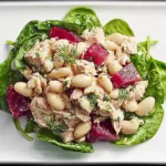 Tuna, White Bean & Dill Salad in a Bowl