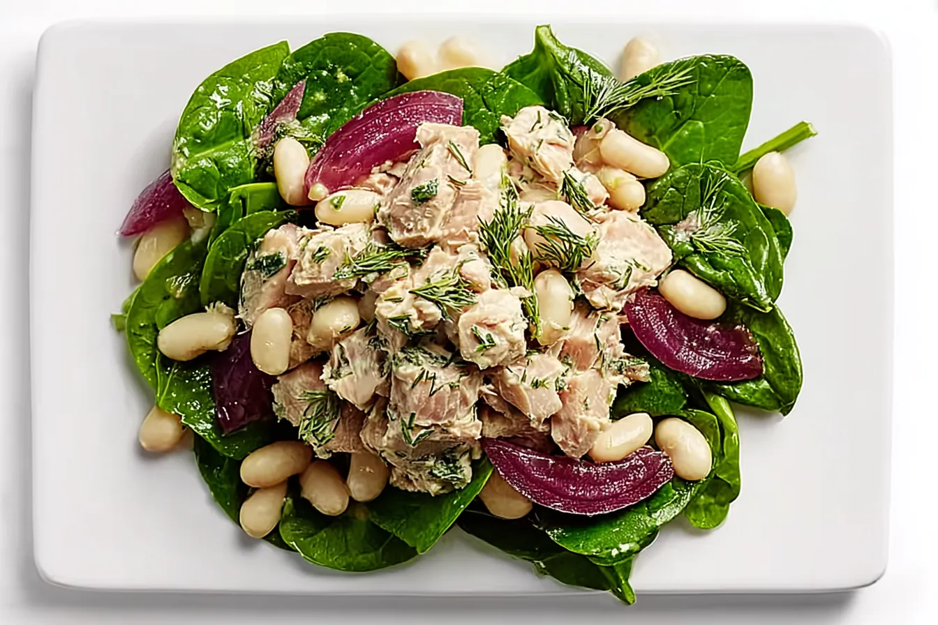 Tuna, White Bean & Dill Salad