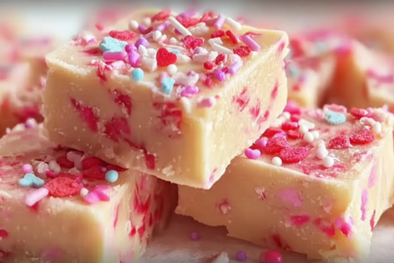 Valentine’s Day Sugar Cookie Fudge: A Sweet Surprise! 