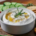 Whipped Boursin Dip in a Bowl