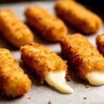 Air Fryer Mozzarella Sticks Crisp and Gooey