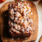Delicious Amish Apple Fritter Bread Freshly Baked