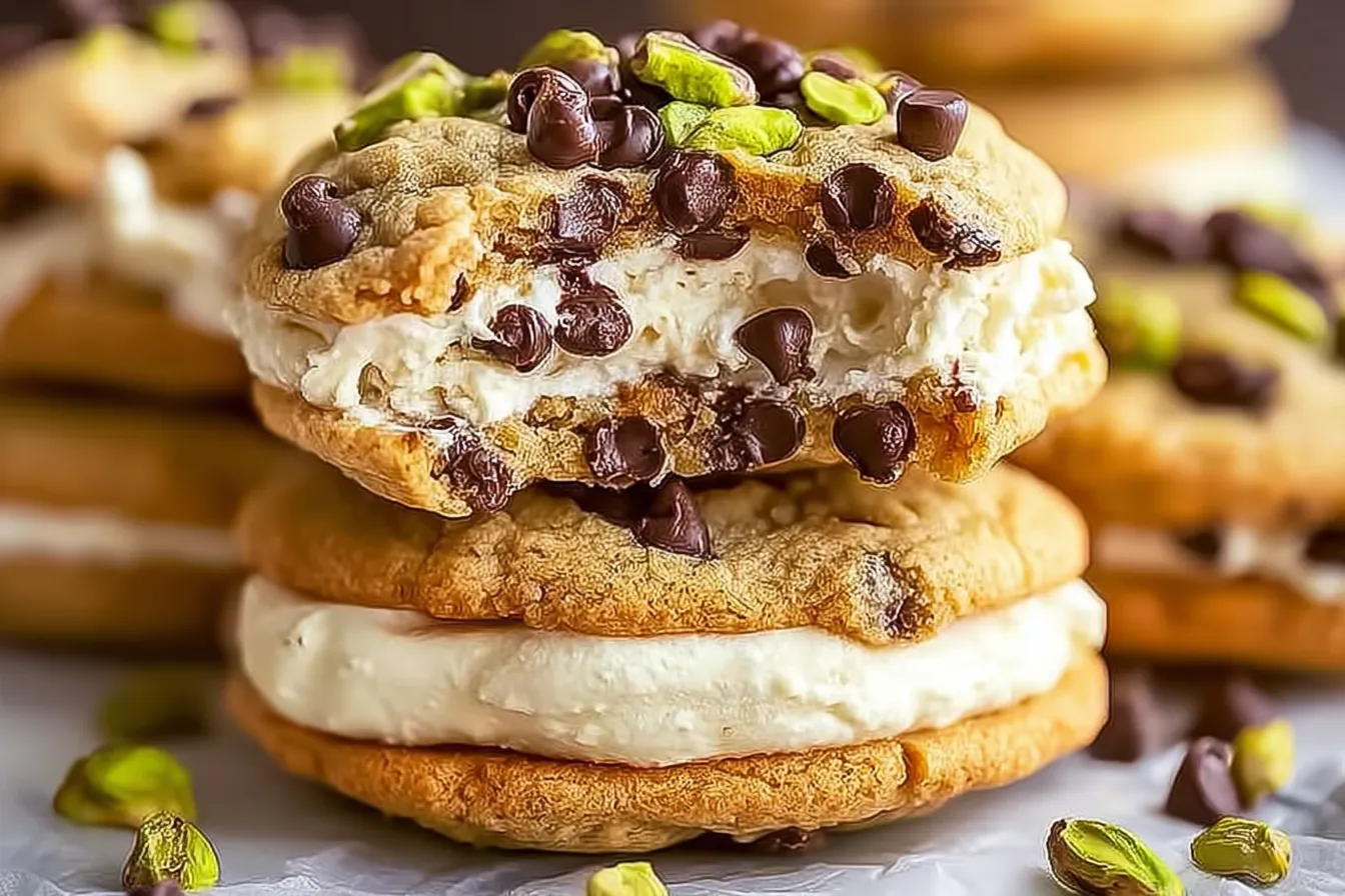 Cannoli Cream Sandwich Cookies Recipe – Best Dessert Treat 4 Cannoli Cream Sandwich Cookies Recipe – Best Dessert Treat