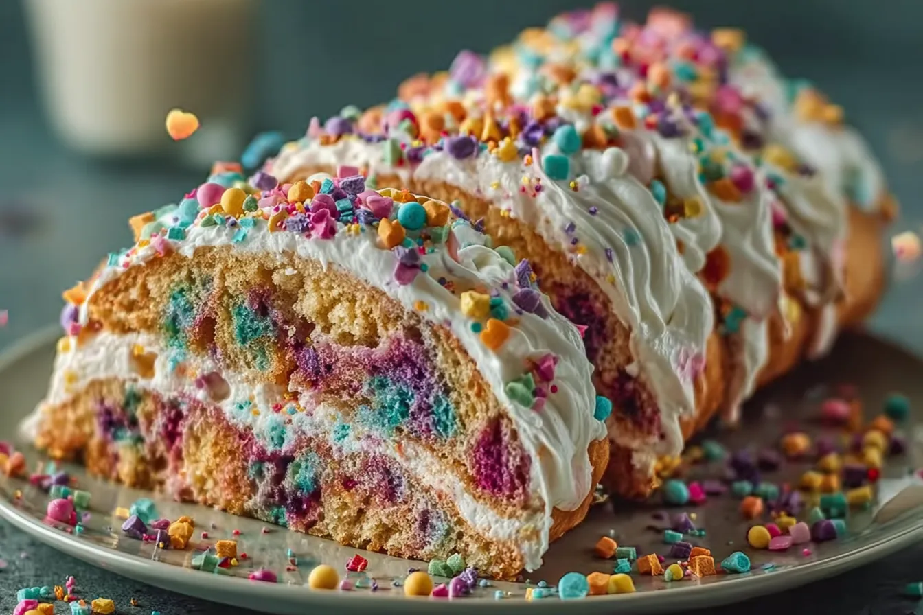 Chaos Style Confetti Birthday Cake