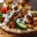 Chicken Shawarma with Garlic Sauce - Flavorful and Delicious