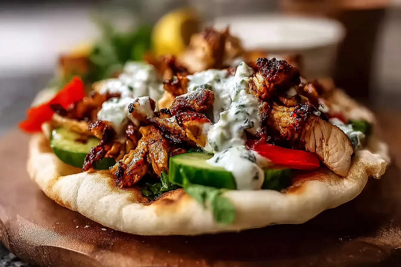 Chicken Shawarma with Garlic Sauce