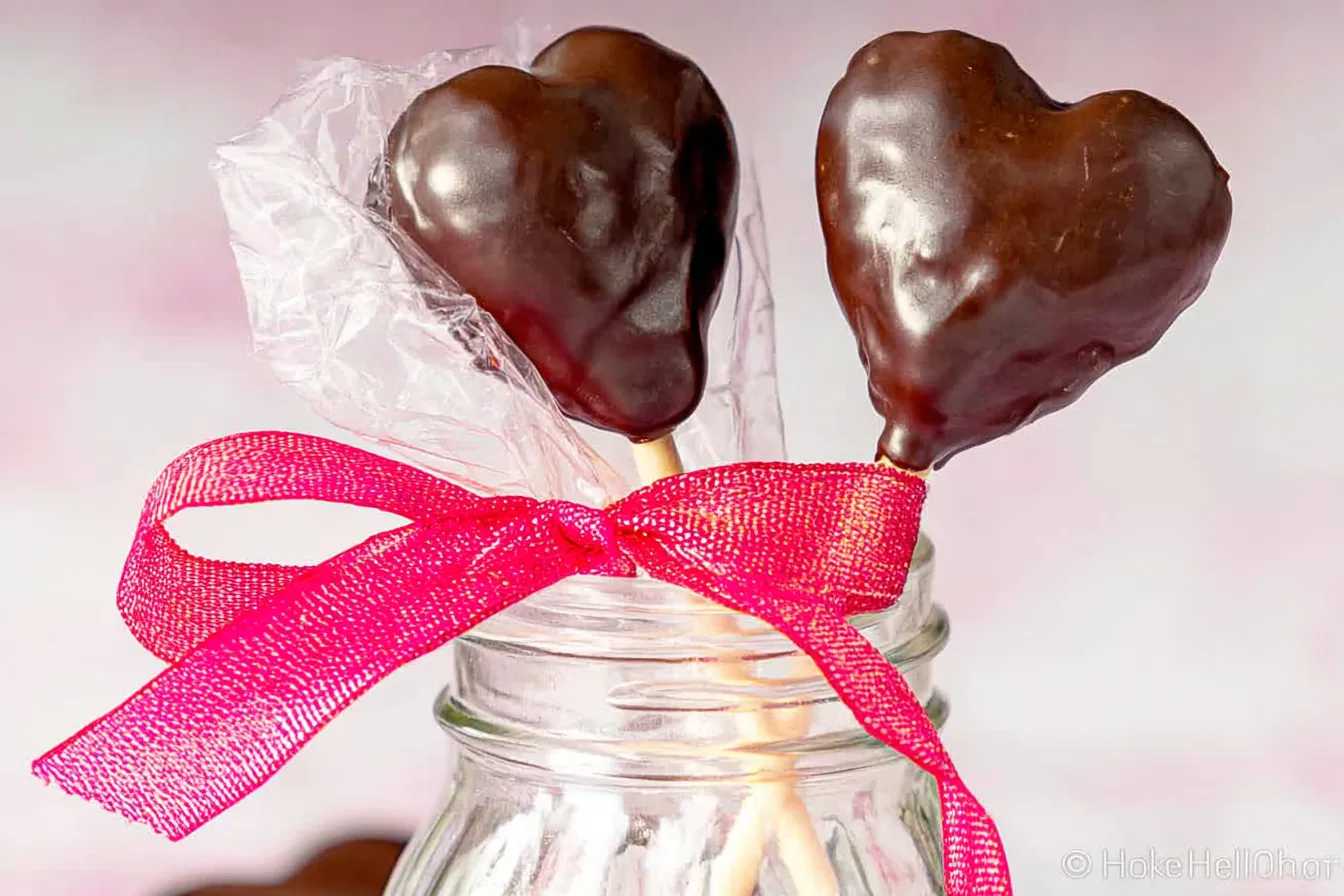 Chocolate Covered Strawberry Hearts