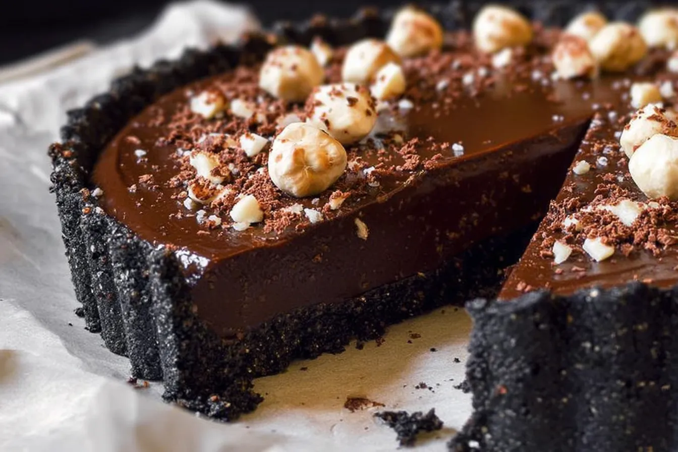 Chocolate Hazelnut Tart