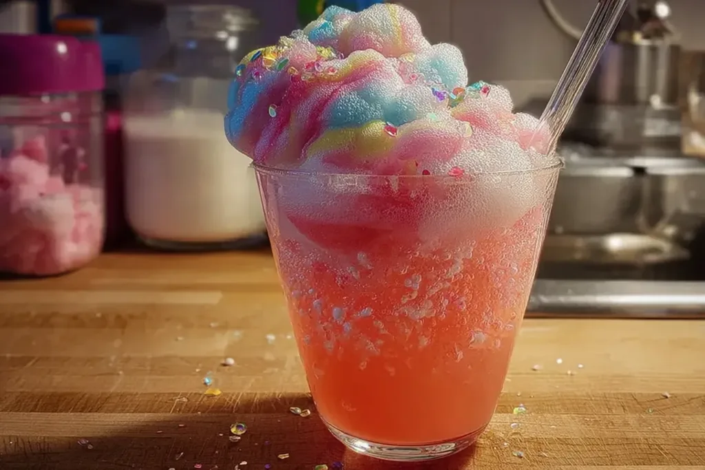 Cotton Candy Sparkle Soda Recipe