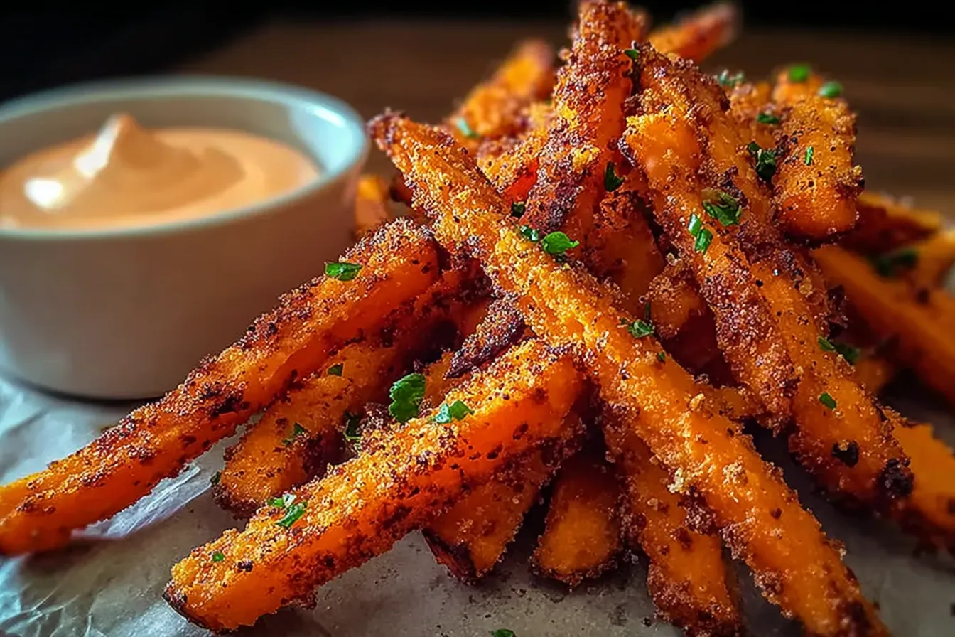 Crispy Oven Baked Sweet Potato Fries: Irresistibly Delicious 4 Crispy Oven Baked Sweet Potato Fries