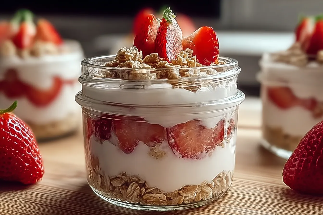 Delightful Strawberry Cheesecake Overnight Oats to Brighten Mornings 
