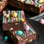 Easter Brownies: Chewy, Chocolatey, and Festive