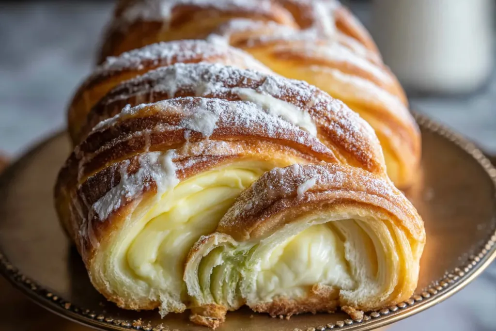 Easter Cream Cheese Babka Freshly Baked