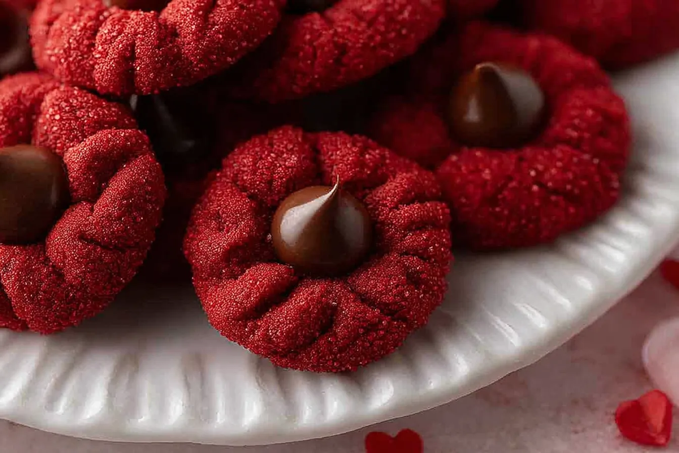 Easy Hershey’s Red Velvet Blossoms Cookies: A Sweet Delight 4 Easy Hershey’s Red Velvet Blossoms Cookies