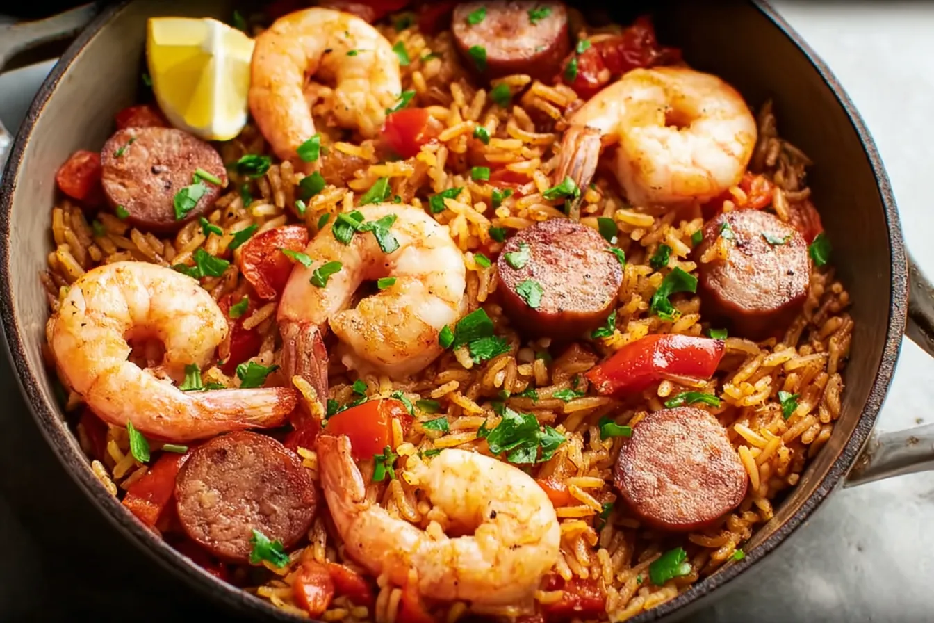 Easy One Pot Jambalaya with Shrimp and Sausage Delight 4 Easy One Pot Jambalaya with Shrimp and Sausage
