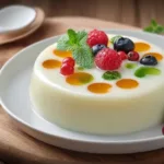 Fluffy Milk and Egg Gelatin Dessert - A Light & Creamy Delight