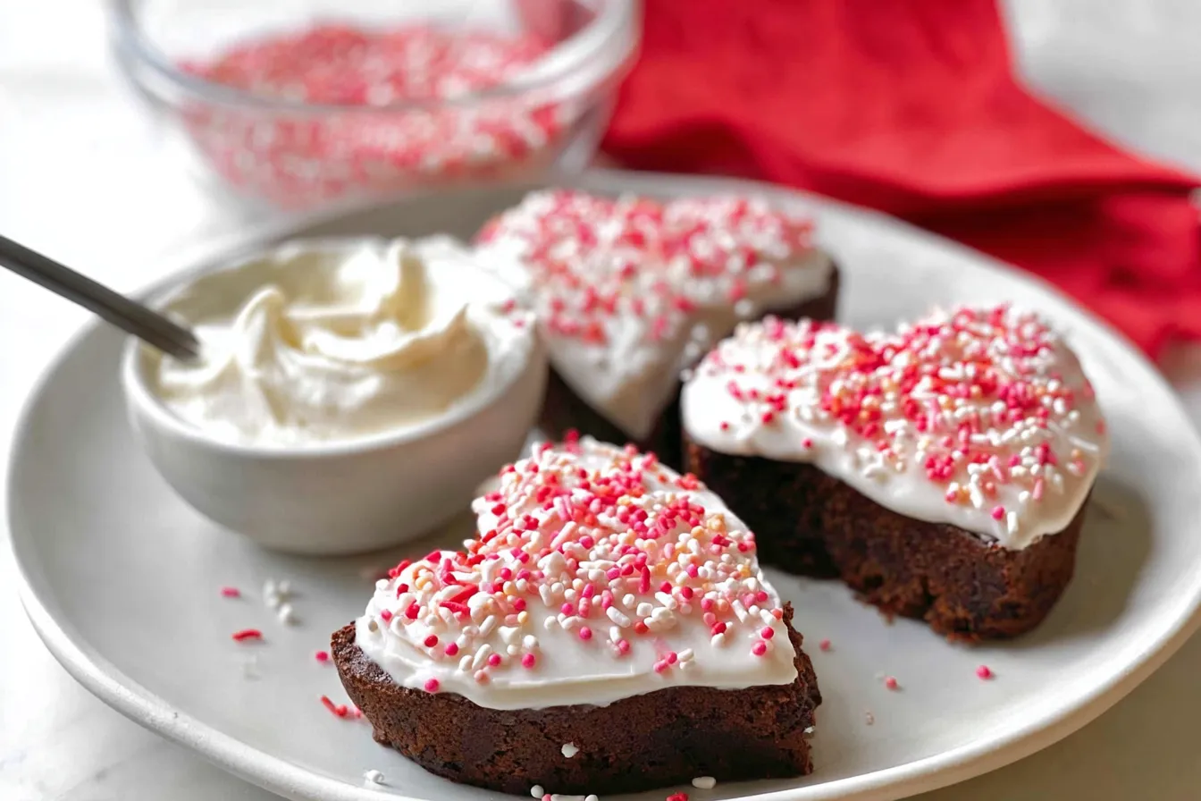 Heart Shaped Brownies: A Sweet Treat You'll Love! 4 Heart Shaped Brownies