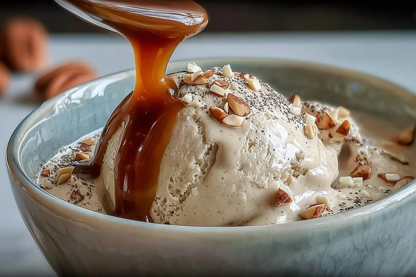 Hojicha Affogato Vanilla Ice Cream