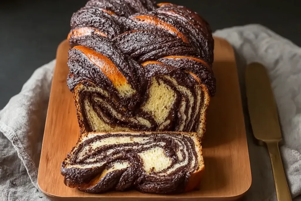 Irresistible Ina Garten Chocolate Babka Freshly Baked