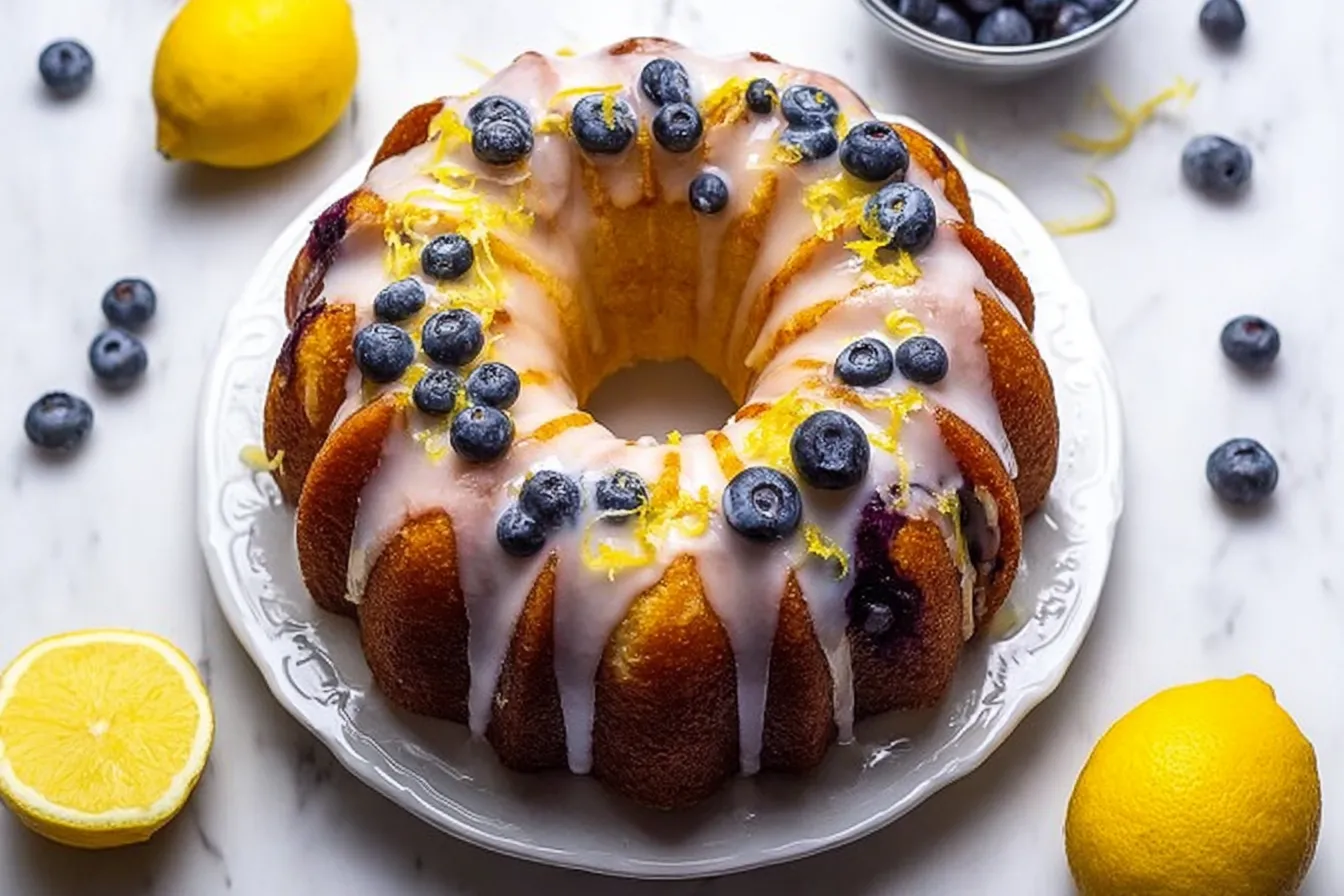 Lemon Blueberry Bundt Cake: A Fresh Delight for Any Occasion 4 Lemon Blueberry Bundt Cake