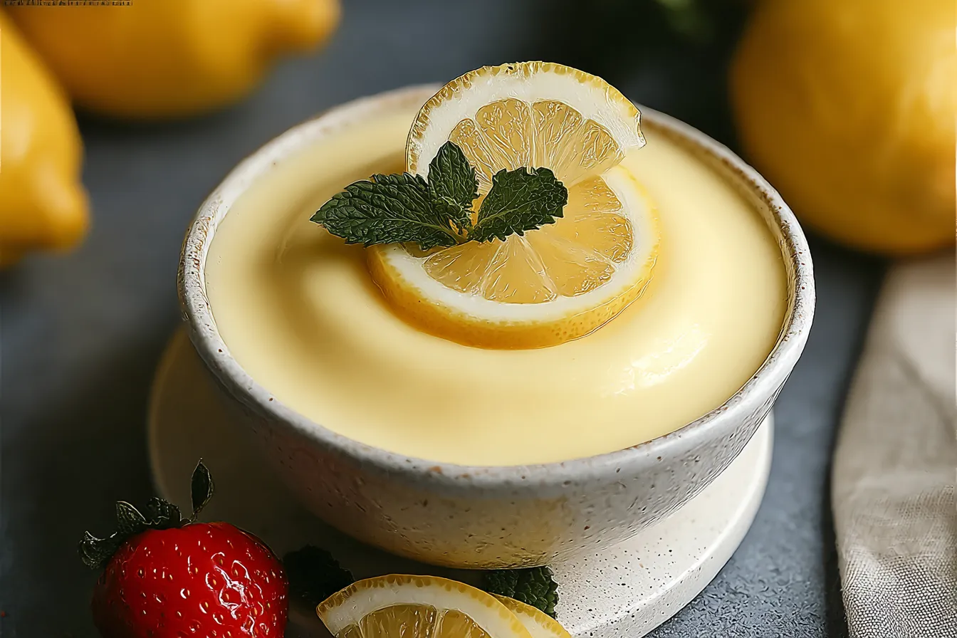Lemon Custard Recipe: Delightfully Creamy and Tangy Dessert 4 Lemon custard recipe