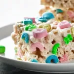 Delicious Lucky Charms Marshmallow Treats