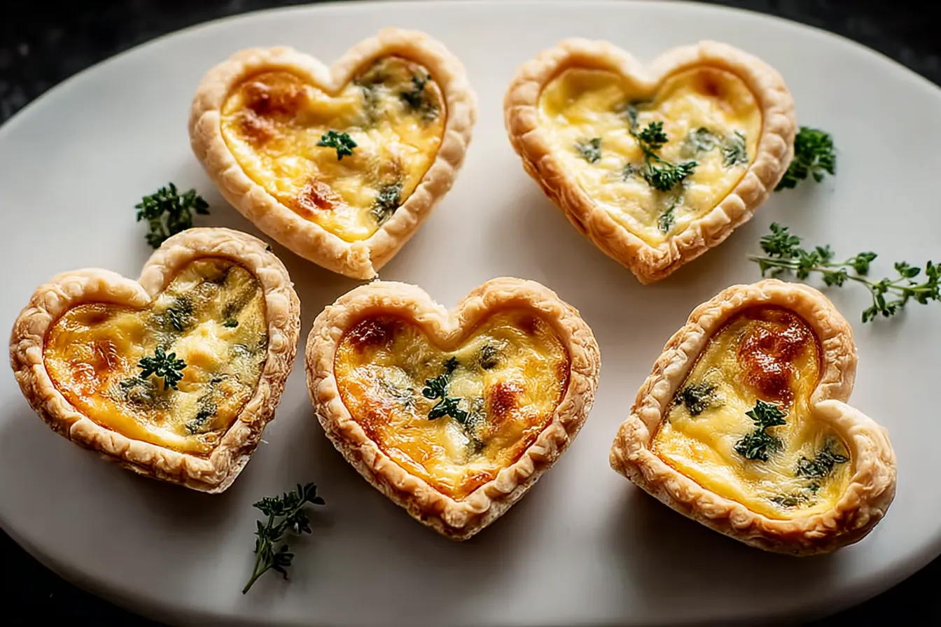 Mini Quiche Hearts – A Savory Valentine’s Day Favorite