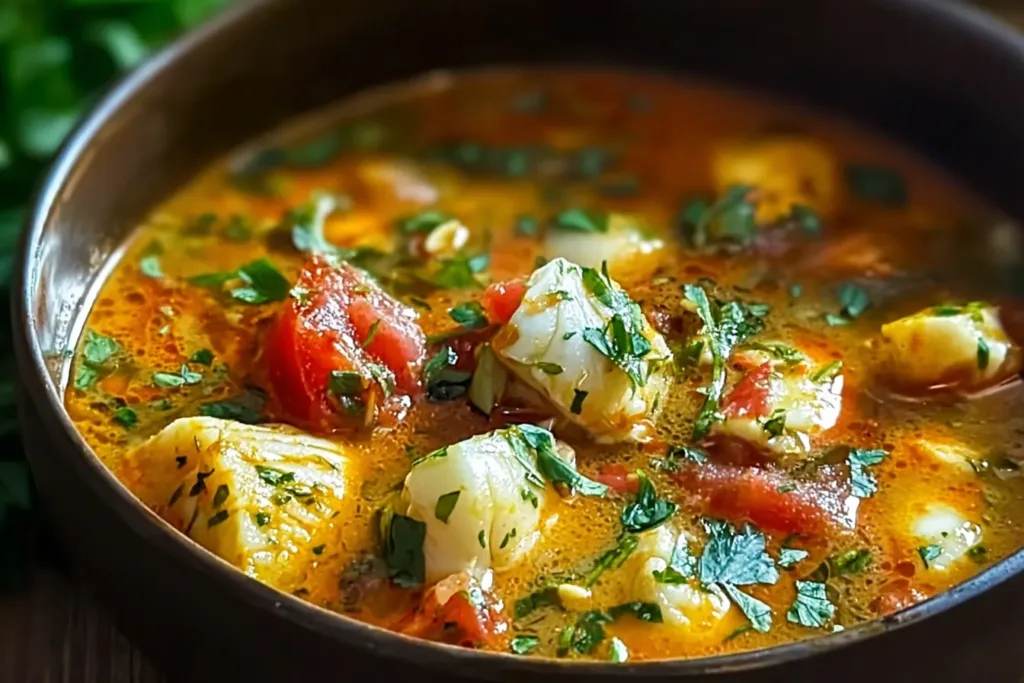 Moqueca Brazilian Fish Stew - A Colorful Tropical Dish