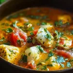 Moqueca Brazilian Fish Stew - A Colorful Tropical Dish