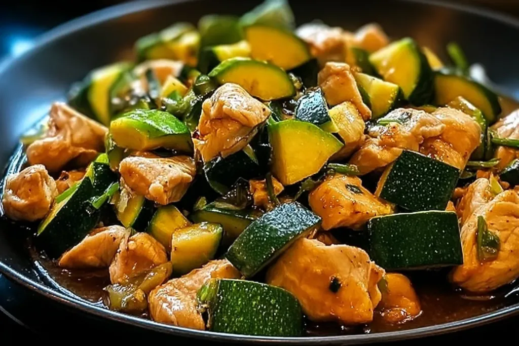 Quick Chicken Zucchini Stir Fry Recipe