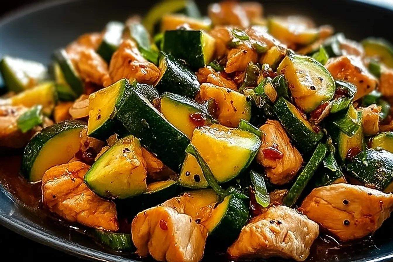 Quick Chicken Zucchini Stir Fry: An Incredible 5-Minute Recipe