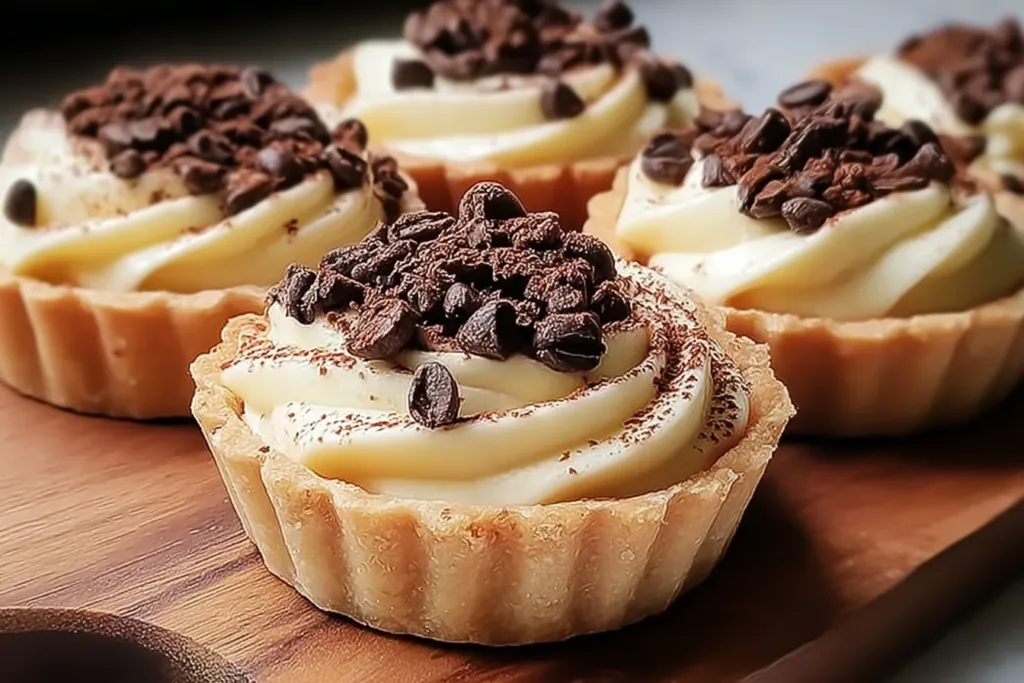 Irresistible Tiramisu Tartlets Ready to Delight