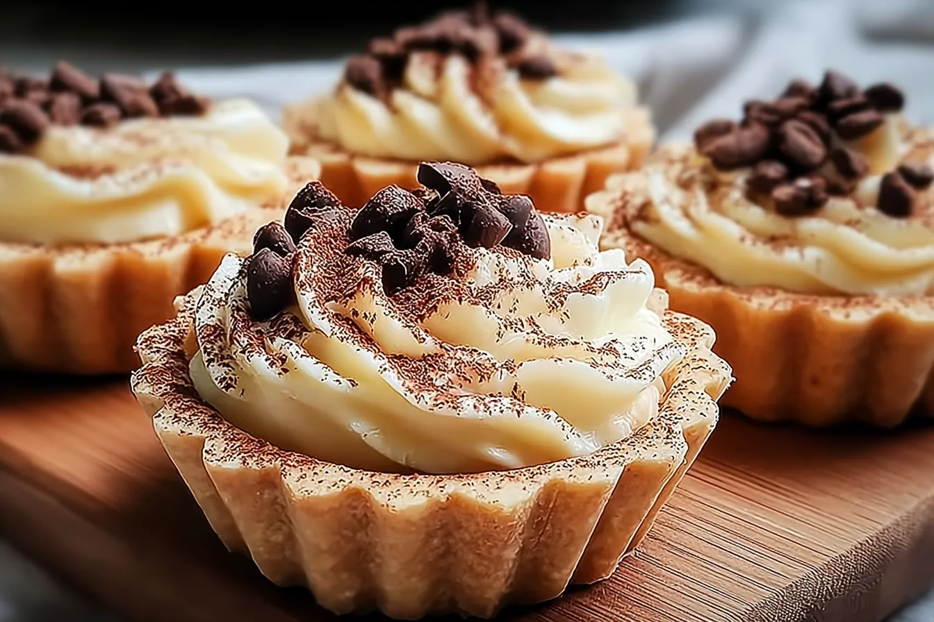 rresistible Tiramisu Tartlets for Your Sweet Tooth Cravings