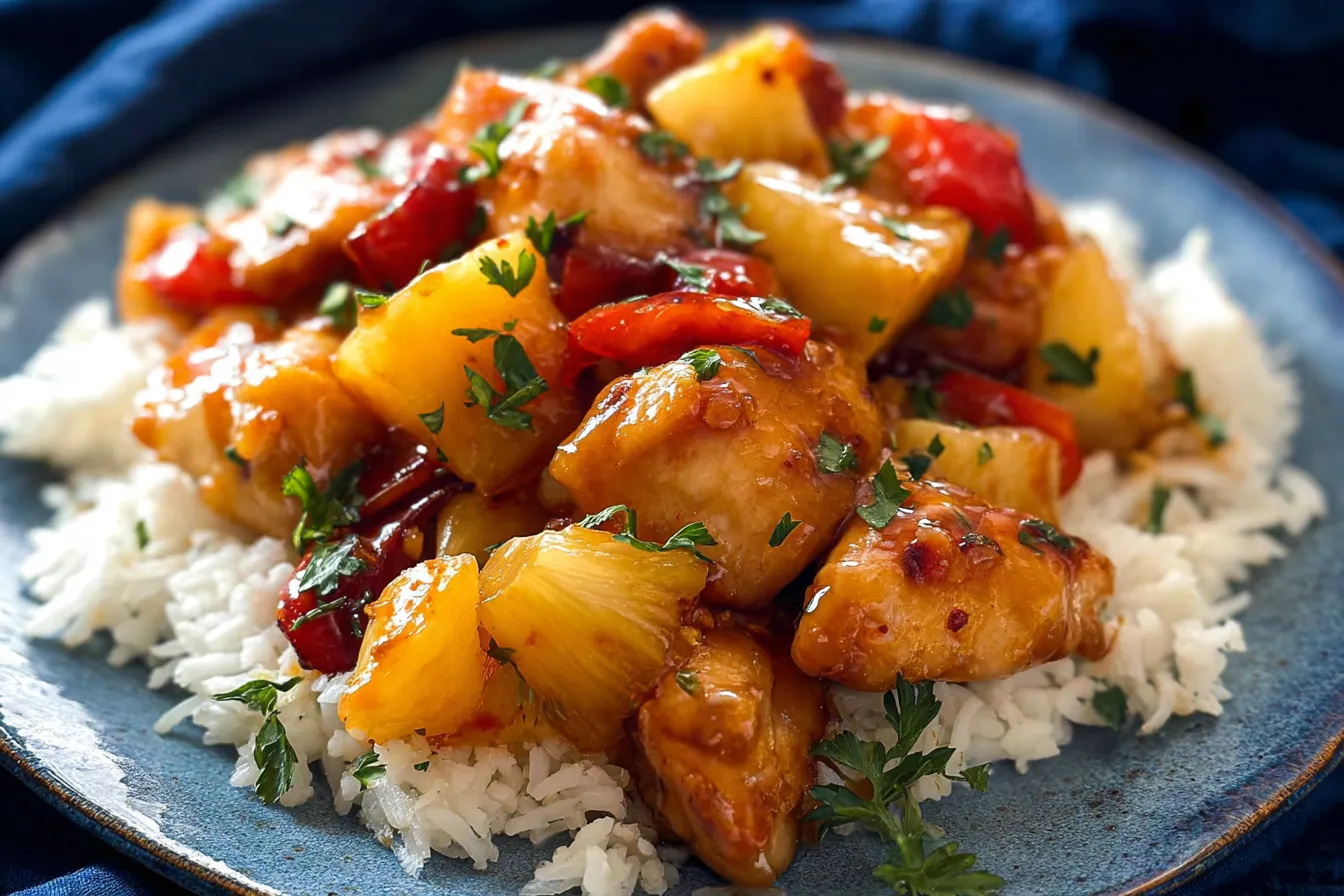 Sheet Pan Hawaiian Chicken: A Flavorful Dinner Delight 4 Sheet Pan Hawaiian Chicken